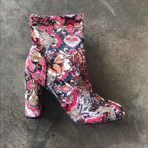 Printed Booties