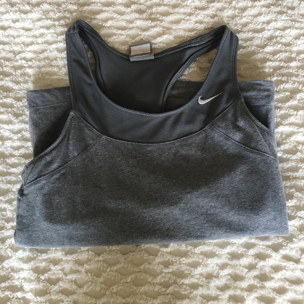 NIKE GREY TANK TOP