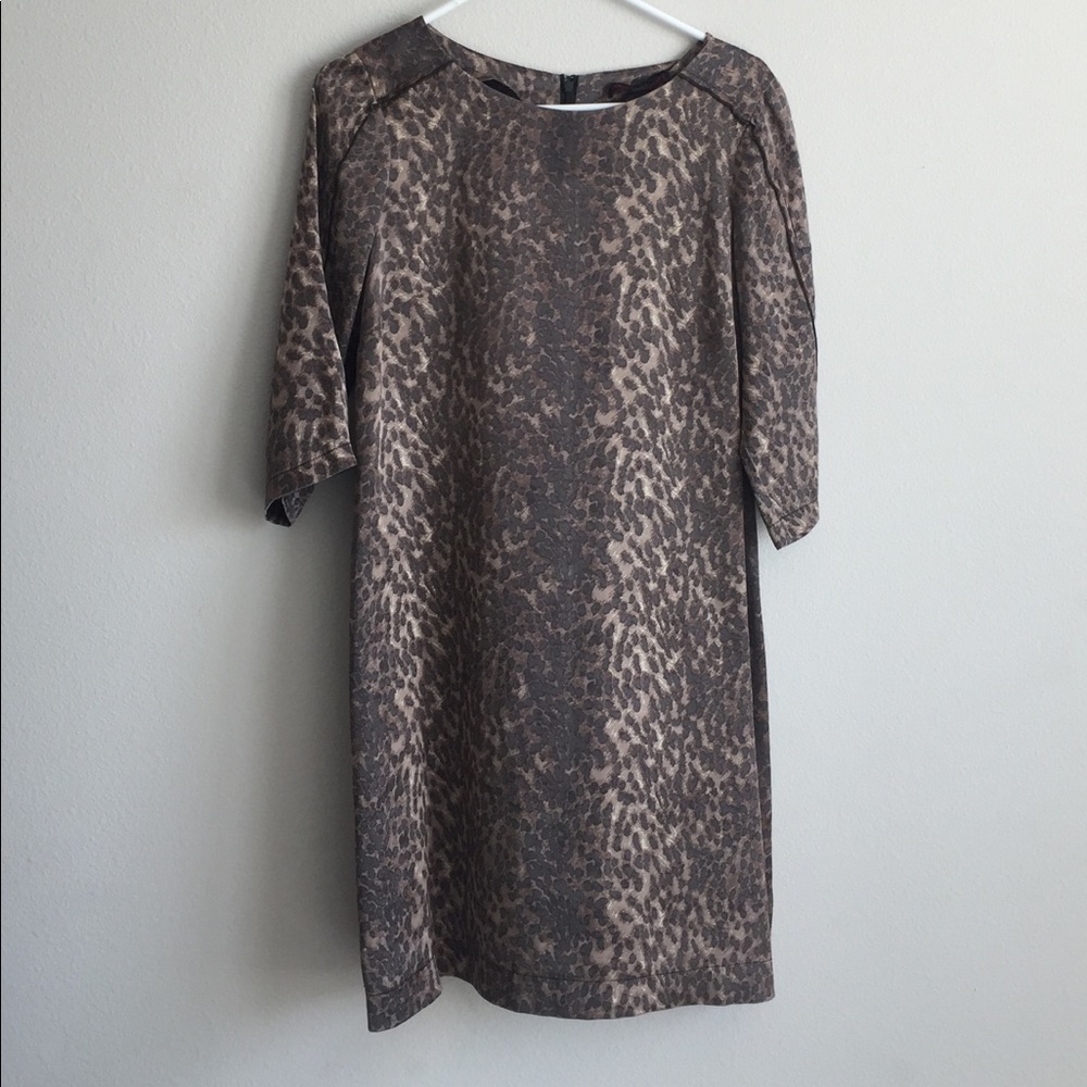 Leopard print dress