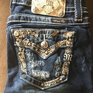 NWOT Miss Me straight leg jeans size 26