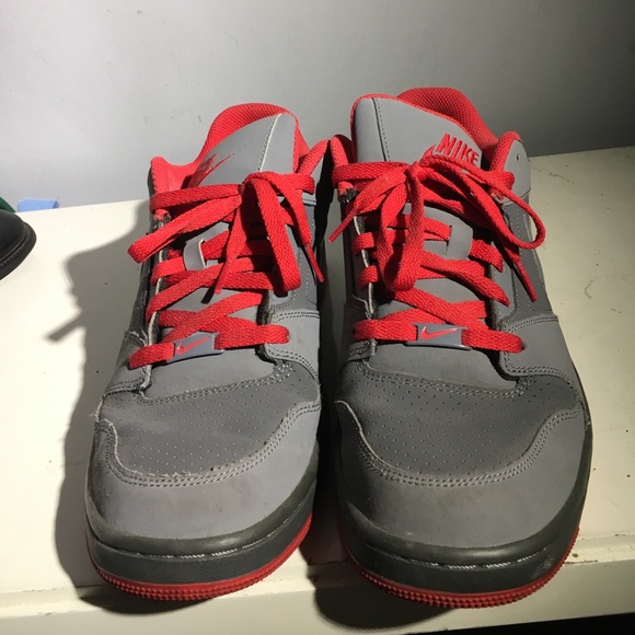 Grey/Red Nike Sneakers - Picture 3 of 4