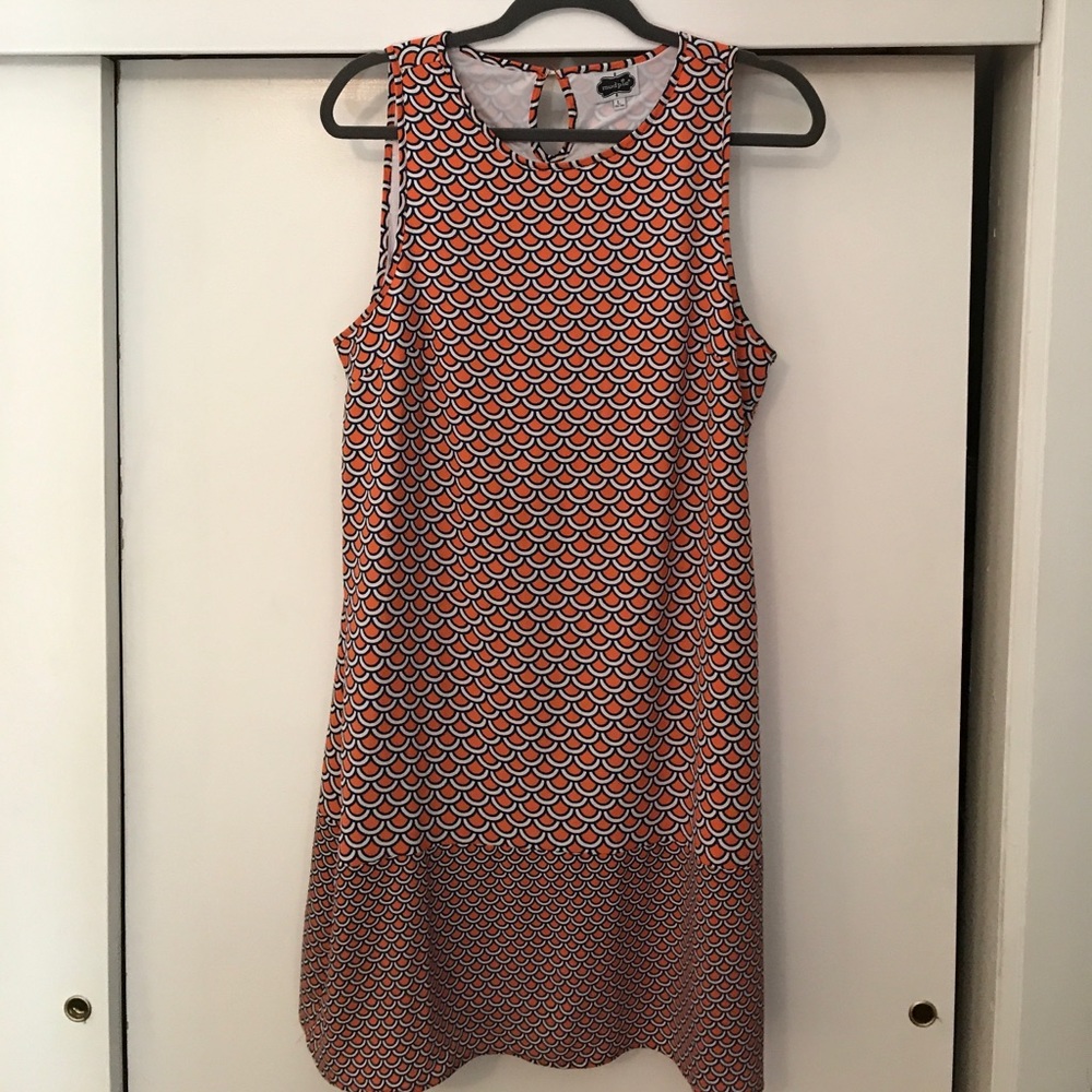Patterned dress by Mud Pie
