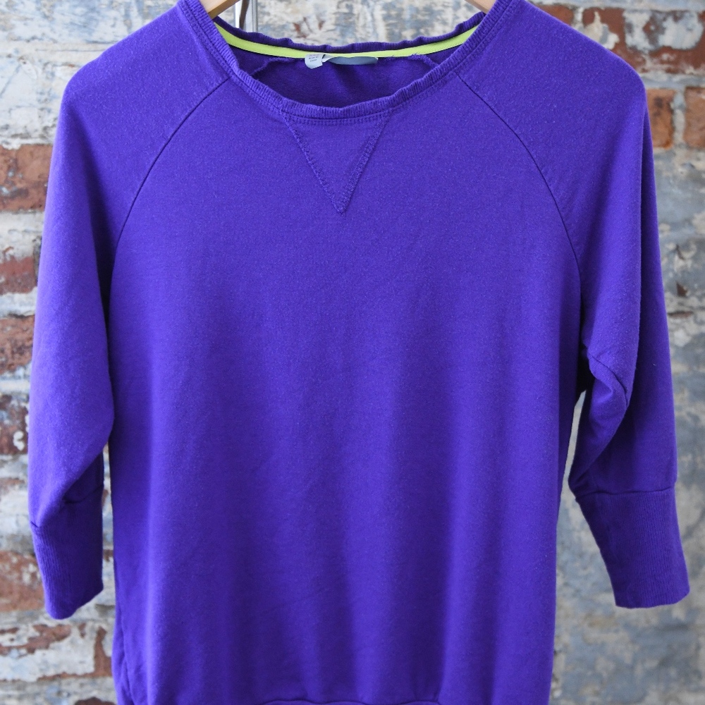 Athleta quarter-sleeve sweater