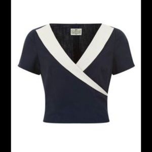 Collectif Vintage Top, Medium/Large Betty Paige