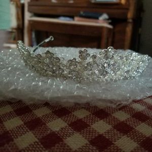Crystal and Pearl Tiara