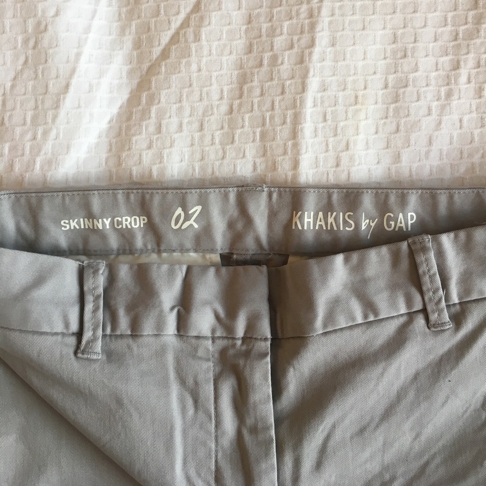 Gray khakis