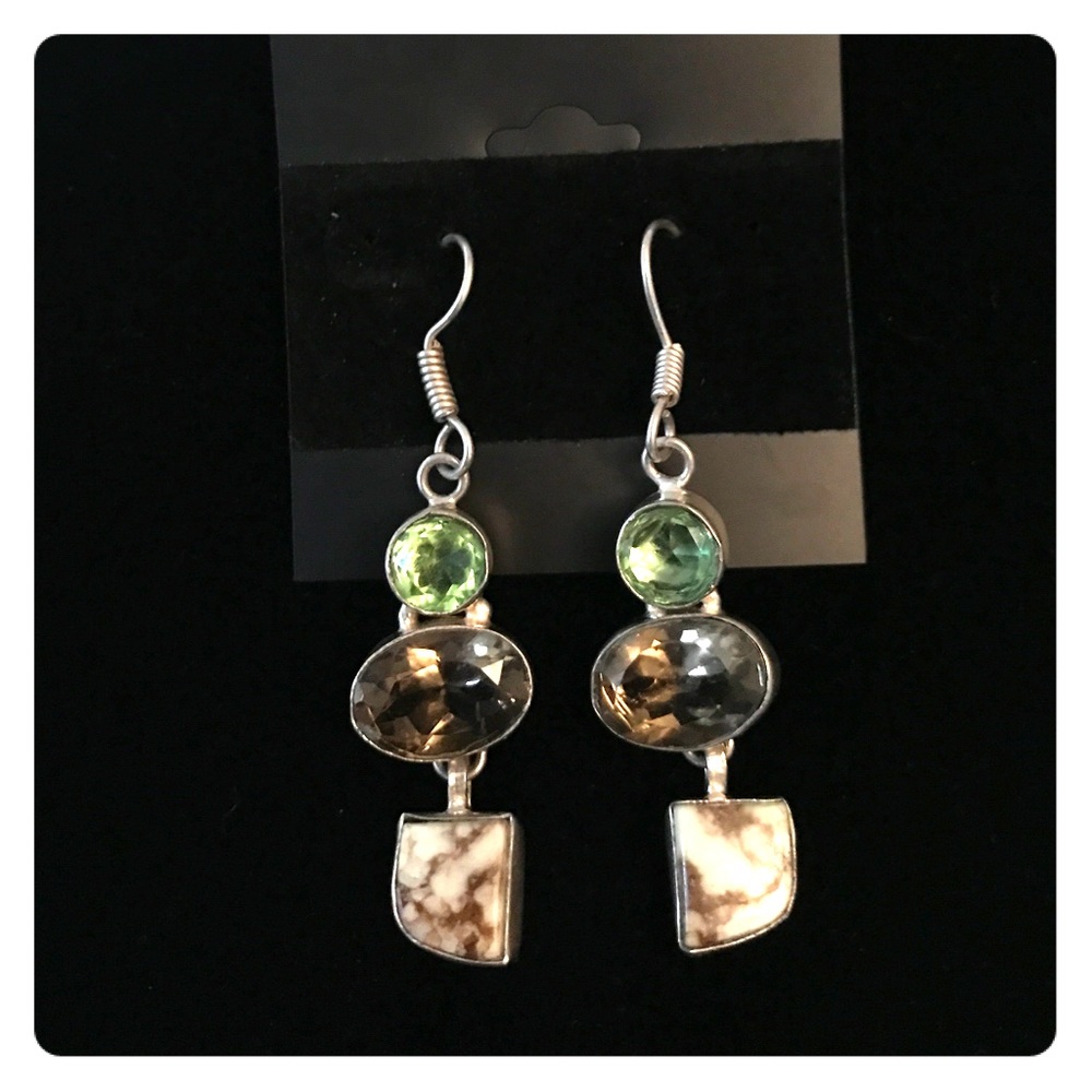 Boho Stone Earrings