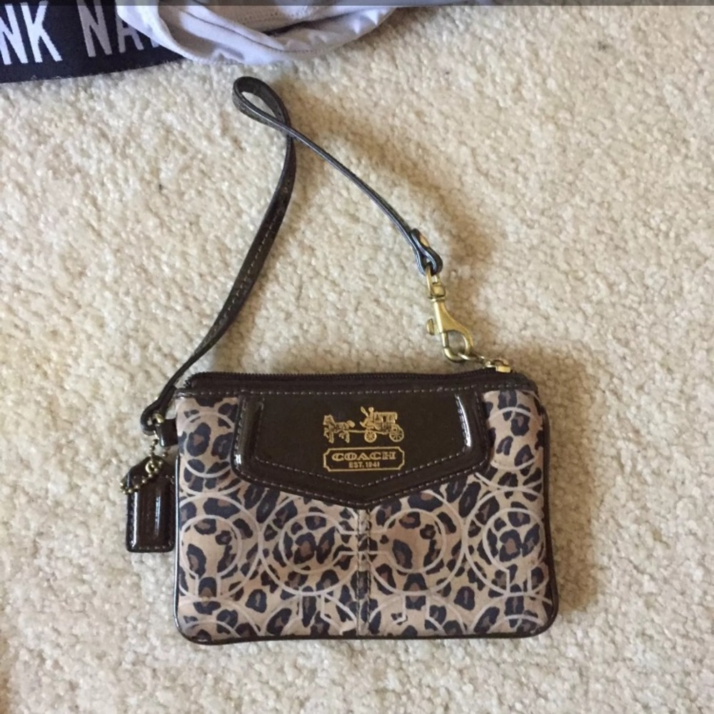 Coach wristlet