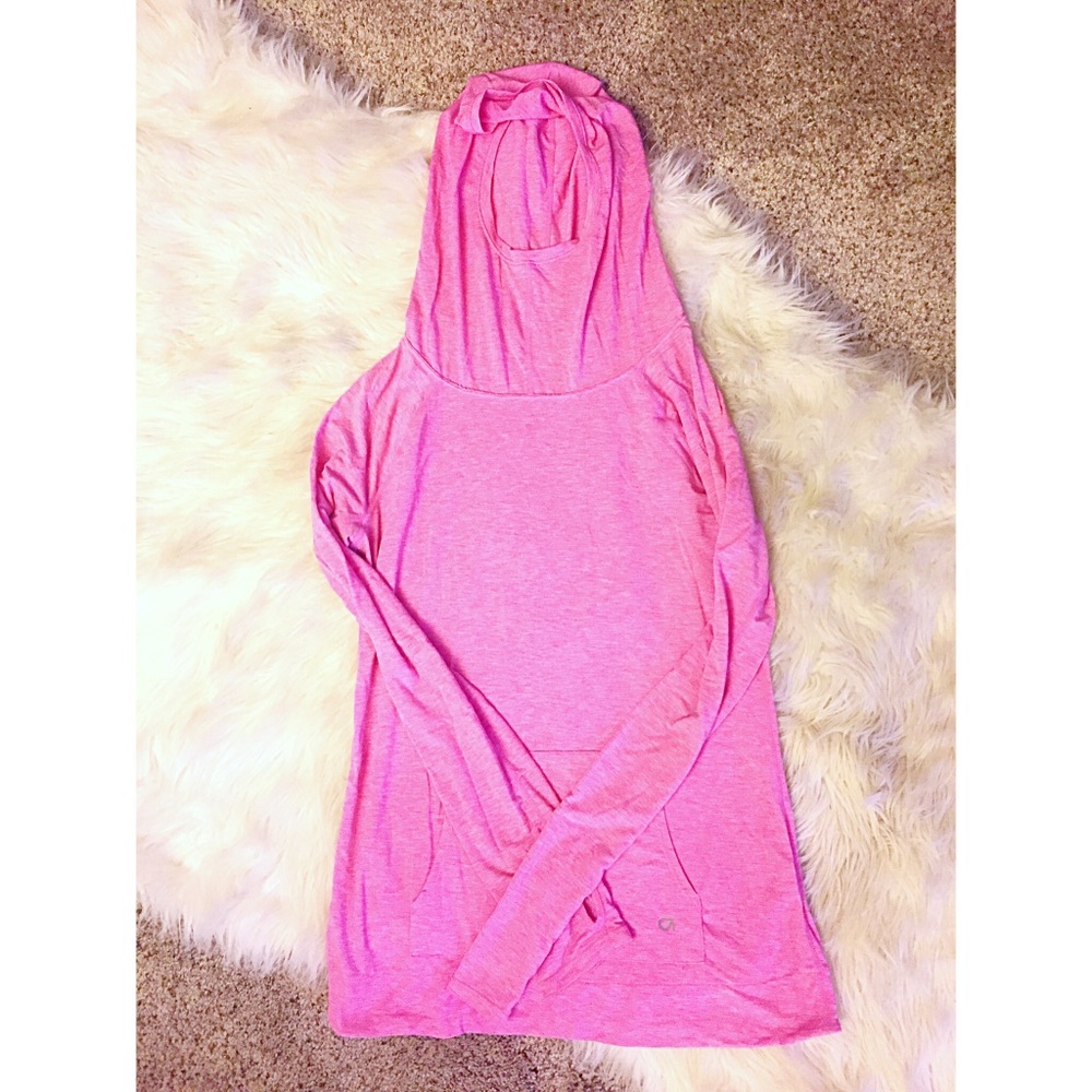 Cozy Gap Fit Body Pink Workout Hoodie
