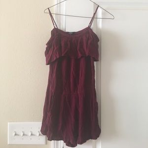 Off the shoulder Forever 21 romper size small