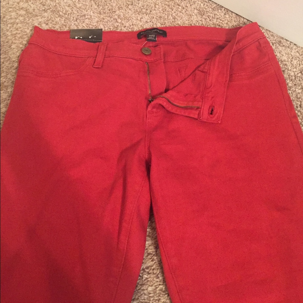 Banana Republic ankle pant (burnt orange)