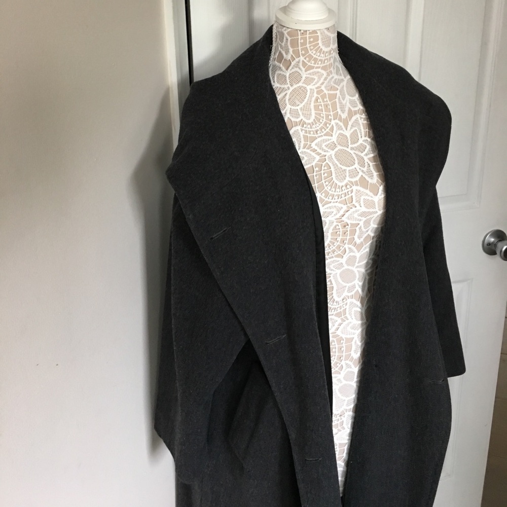 Kristen Blake Wool hooded long coat