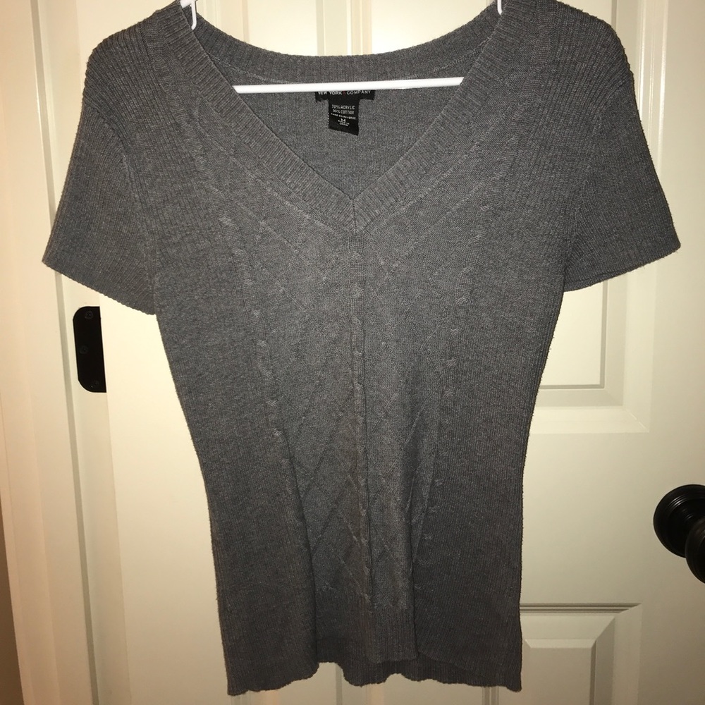 Cute cable knit top
