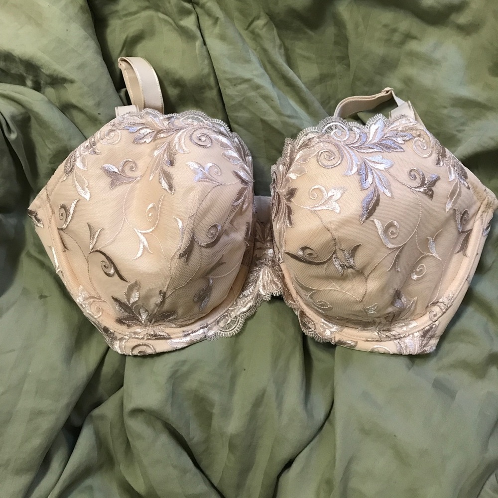 Soma Sensuous Sides Full Coverage Lace Bra 36 DDD