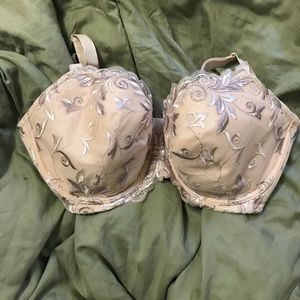 Soma Sensuous Sides Full Coverage Lace Bra 36 DDD