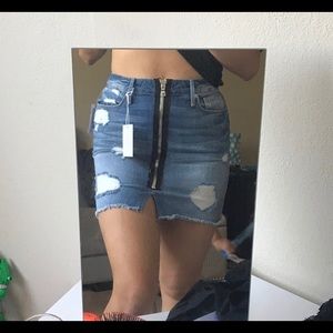 Good american zipper skirt