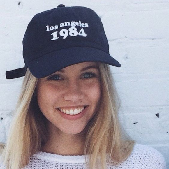 Brandy Melville Accessories - NWT Brandy Melville Katherine LA 1984 Cap