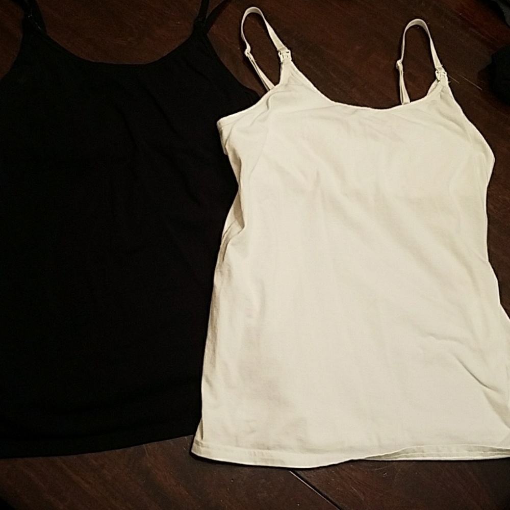 2 Nursing tank tops. Small