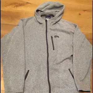 Patagonia Hooded Fleece Gray XL