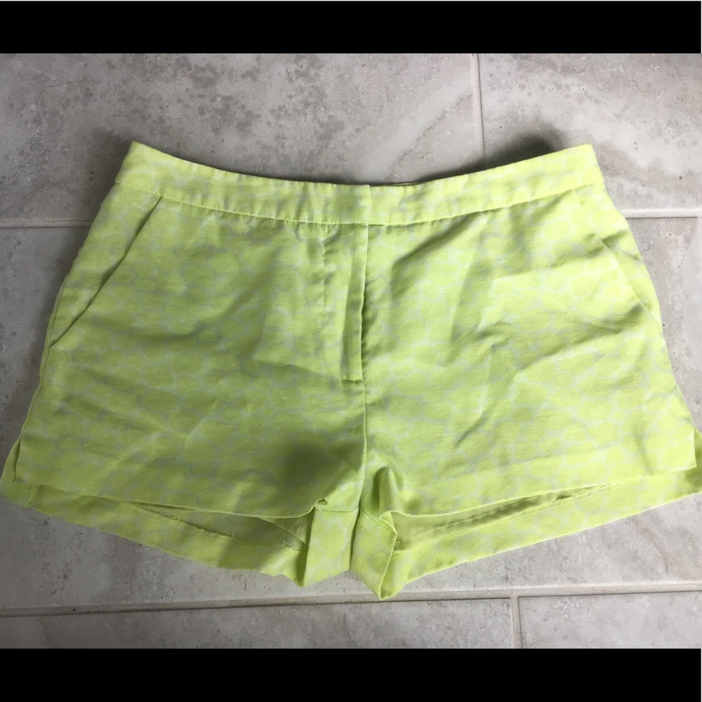 Neon Print Shorts