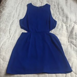 Cobalt Blue Cutout Dress