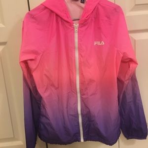 Ombré Rain Jacket