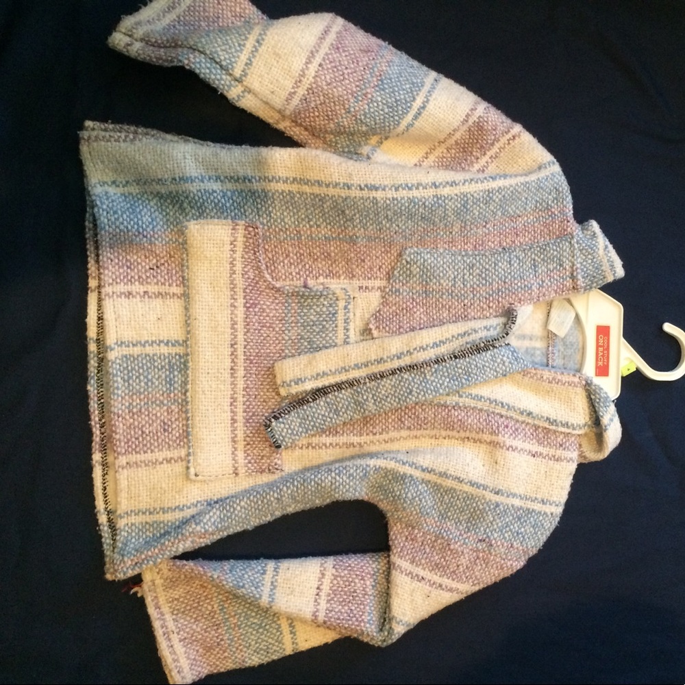 Mexican poncho pullover sweater