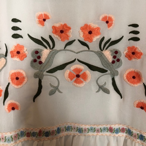 American Clothing Inc. Embroidered Blouse - Picture 3 of 5