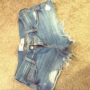 New Hollister short shorts