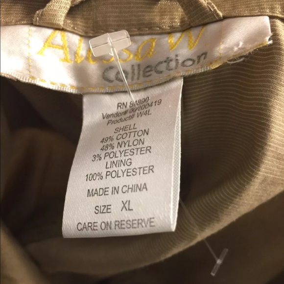 NEW Alessandro W Collection Anorak Jacket - Picture 6 of 7