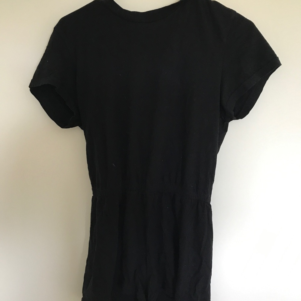 American apparel black romper