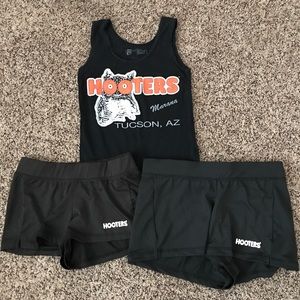 Original Black Hooters Girl Uniform