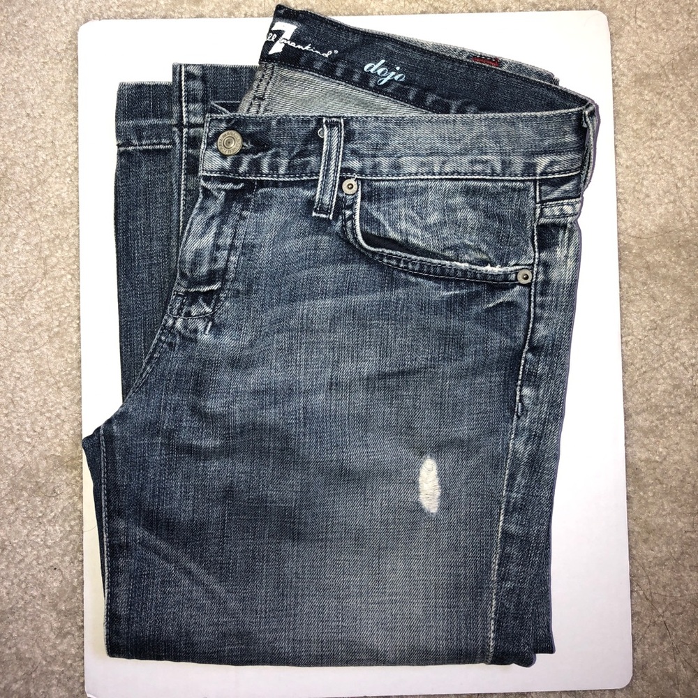 7 for all mankind cropped DOJO wide-leg pant