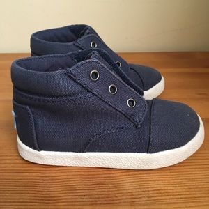 Toms Paseo Blue Canvas/ High Top