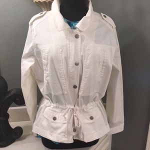 3/$20 Cinch Waist Jacket NWOT