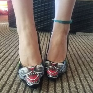 Iron Fist Black Cat Point Heel (3" Heel)