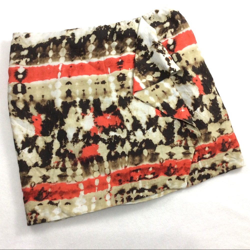 ❌SOLD❌Vince Camuto Wrap Illusion Mini Skirt - Picture 1 of 6