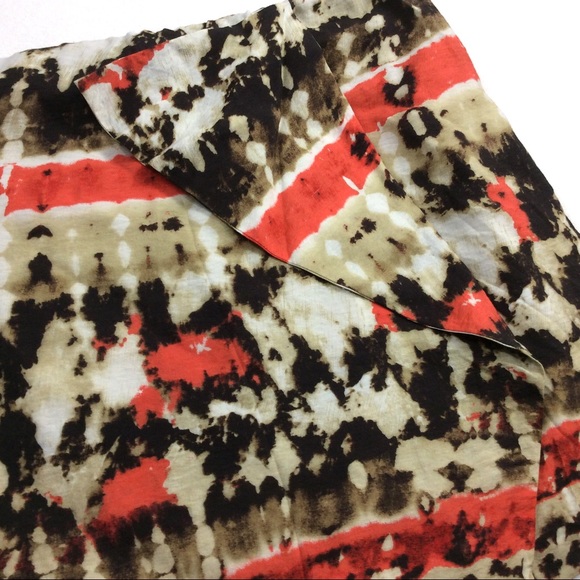 ❌SOLD❌Vince Camuto Wrap Illusion Mini Skirt - Picture 2 of 6