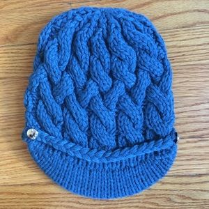 Calvin Klein Teal Knit Beanie