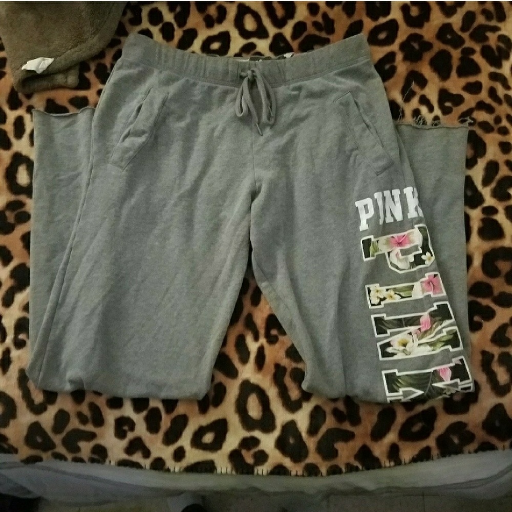 Pink boyfriend pants