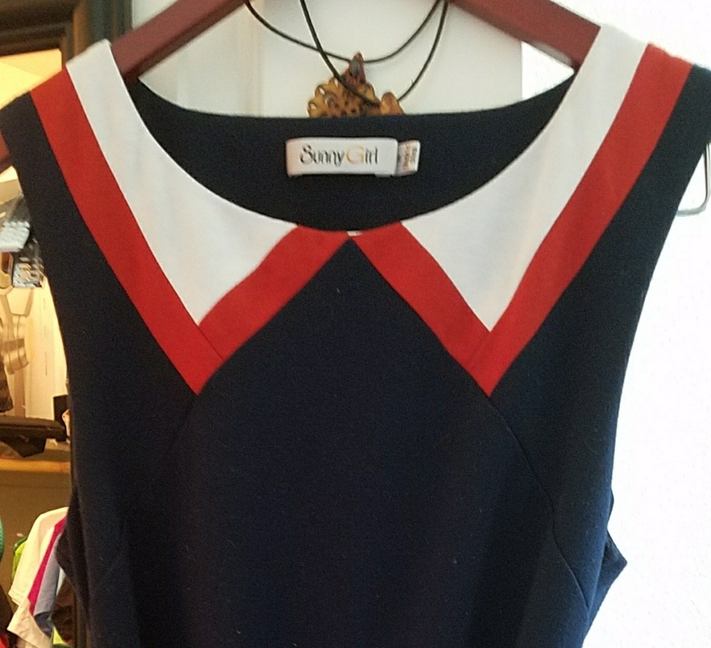 Zoey Deschanel Dress Sunny Girl M