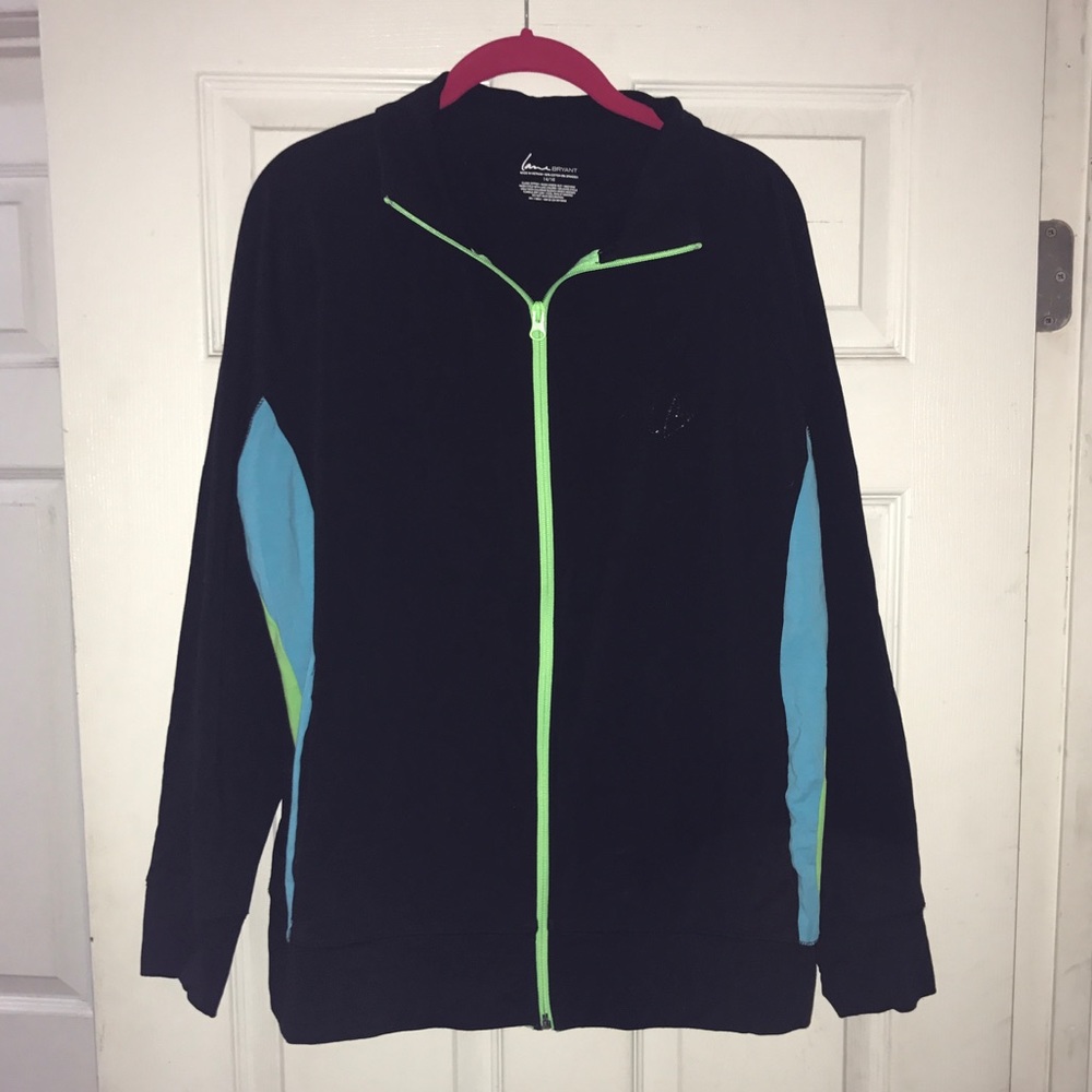 Lane Bryant Workout zip up 14/16