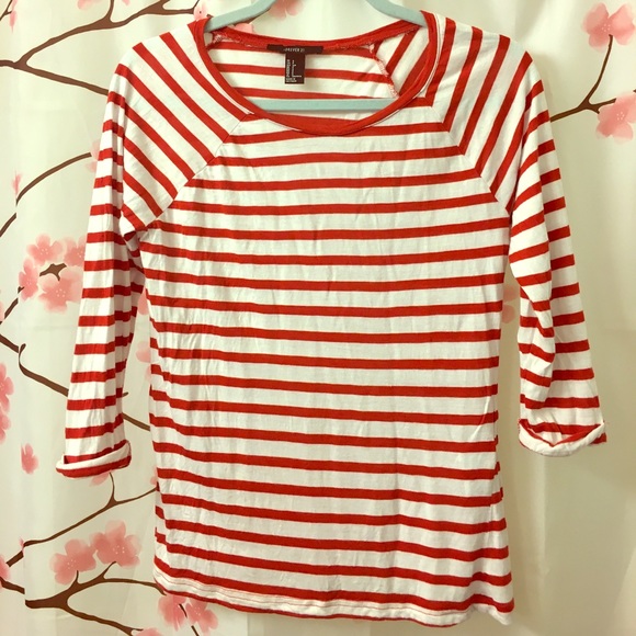 Striped shirt with three-quarter sleeves - Picture 1 of 2