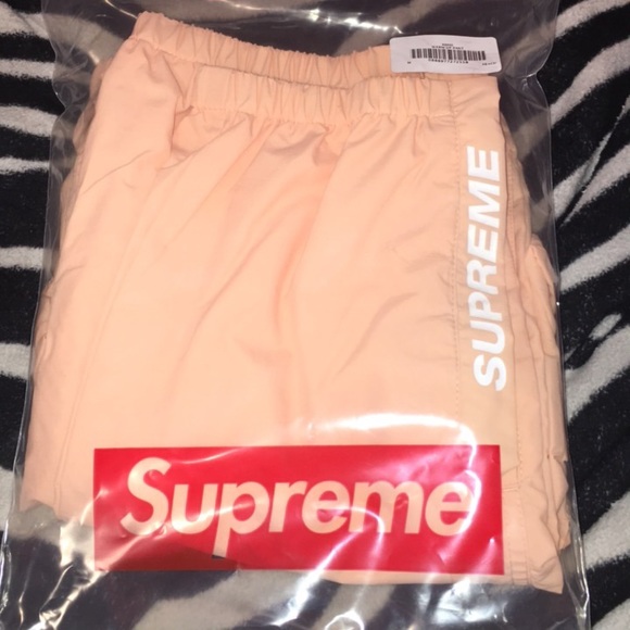 Supreme Pants Peach Warm Up Pants Poshmark
