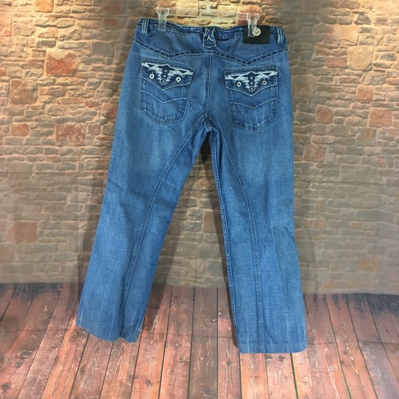 💸Men's Antik Denim designer distressed/faded Jean - Picture 6 of 8