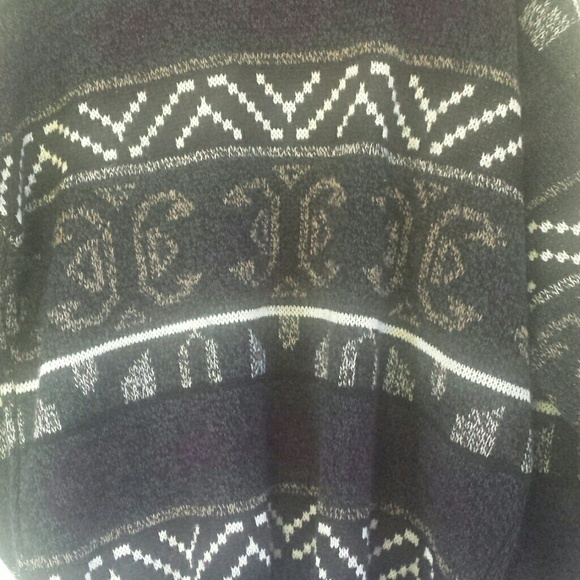 Vintage 1980's Mens Graphic Sweater Pullover Ugly - Picture 3 of 5