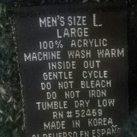 Vintage 1980's Mens Graphic Sweater Pullover Ugly - Picture 4 of 5