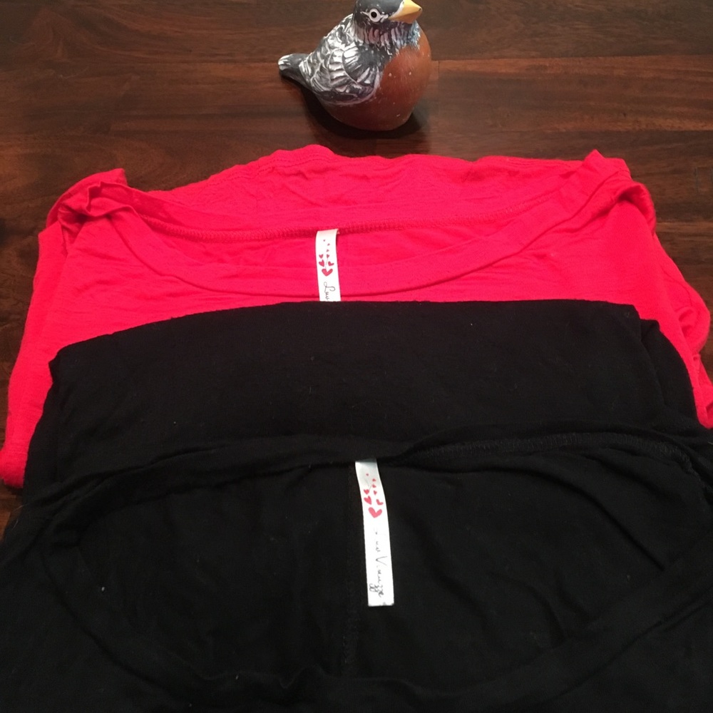 Dolman sleeve knit tops