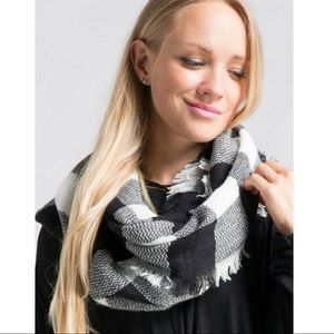 Buffalo Plaid Infinity Scarf