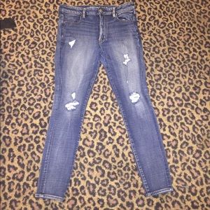 American eagle skinny jeans size 12 regular
